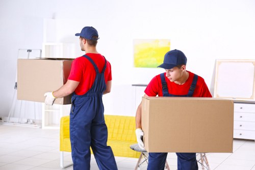 Organised household storage boxes in a Newcross home