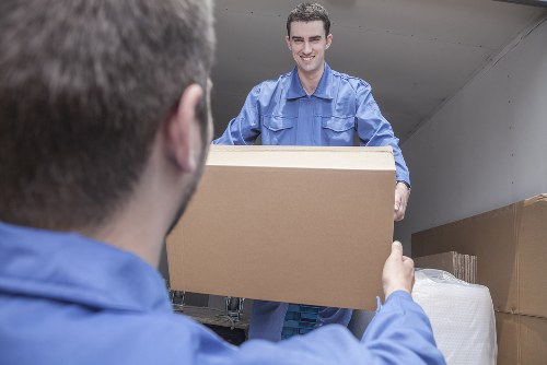 Customer reviewing storage booking terms on a tablet