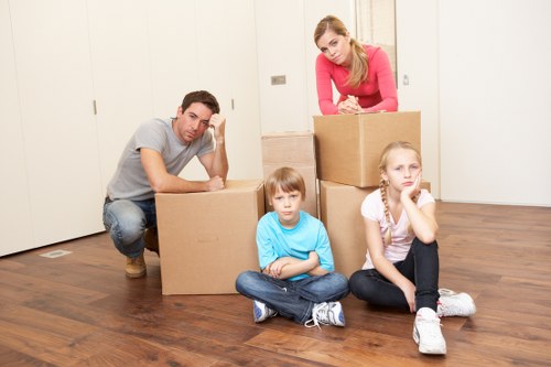 Careful packing and loading for small removals in Newcross