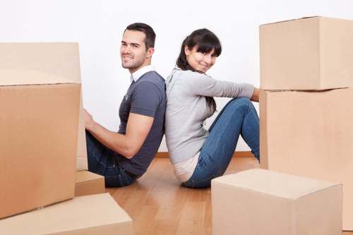 Organised self storage space for boxes and furniture in Newcross